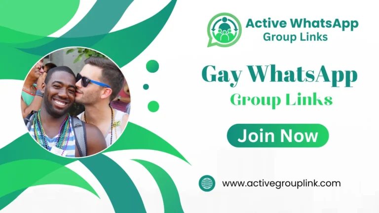 Gay WhatsApp Group Links