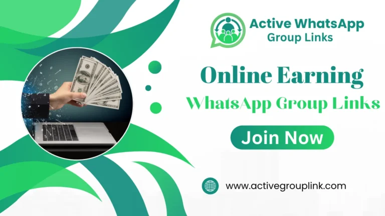 Online Earning WhatsApp Group Links