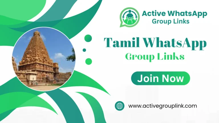Tamil WhatsApp Group Links