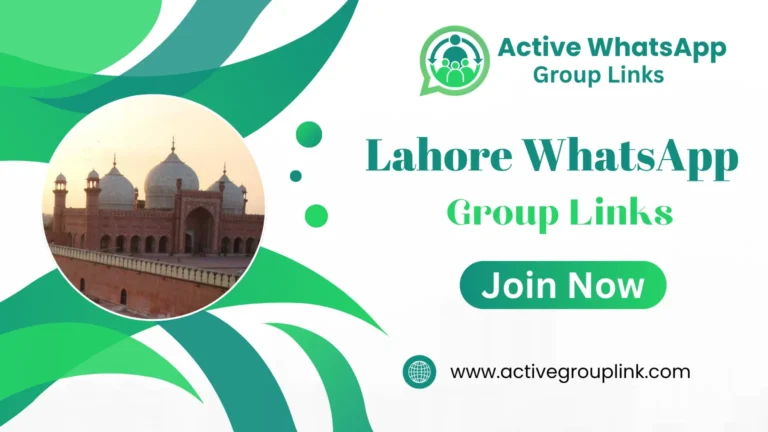 Lahore WhatsApp Group Links