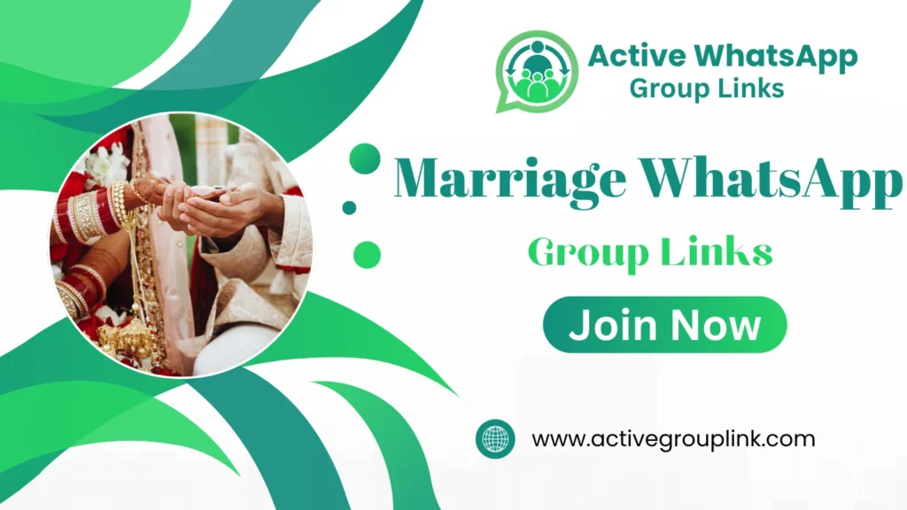 Marriage WhatsApp Group Links